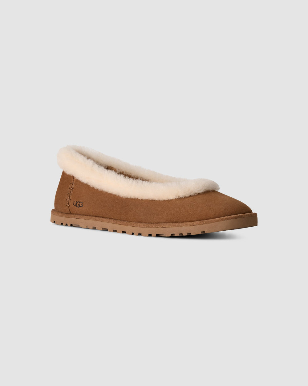 Zora Ballet Flat - Chestnut