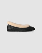 UGG Zora leren ballerina's - Black