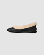 UGG Zora leren ballerina's - Black